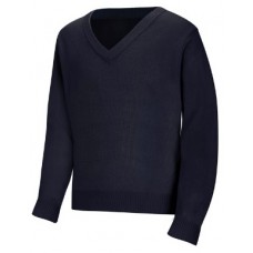 Somersfield P1-M5 Adult NAVY V-Neck Sweater